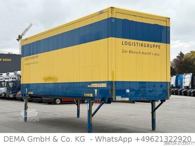 Kofferanhänger KRONE WK 7,3 STG*Wechselbrücke*BDF *Kleider*Textil