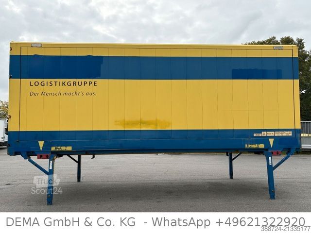 Kofferanhänger KRONE WK 7,3 STG*Wechselbrücke*BDF *Kleider*Textil