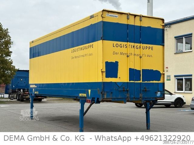 Kofferanhänger KRONE WK 7,3 STG*Wechselbrücke*BDF *Kleider*Textil