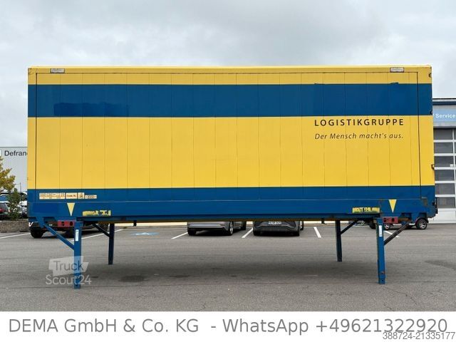 Kofferanhänger KRONE WK 7,3 STG*Wechselbrücke*BDF *Kleider*Textil