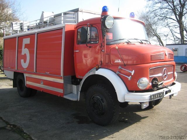άλλο MERCEDES-BENZ LAF 1113 B Servo Feuerwehr Rüstwagen RW2 Bachert