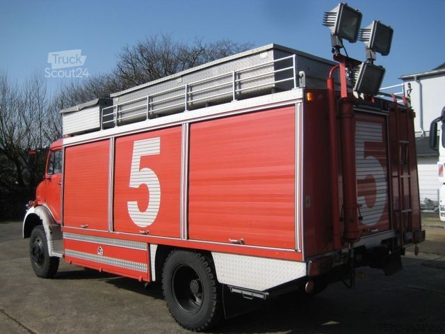 άλλο MERCEDES-BENZ LAF 1113 B Servo Feuerwehr Rüstwagen RW2 Bachert