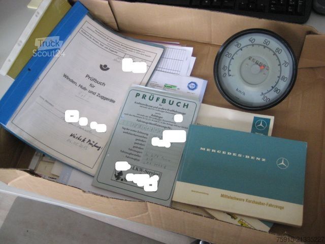 άλλο MERCEDES-BENZ LAF 1113 B Servo Feuerwehr Rüstwagen RW2 Bachert