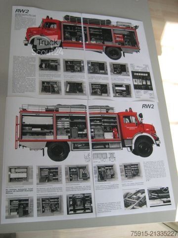 άλλο MERCEDES-BENZ LAF 1113 B Servo Feuerwehr Rüstwagen RW2 Bachert