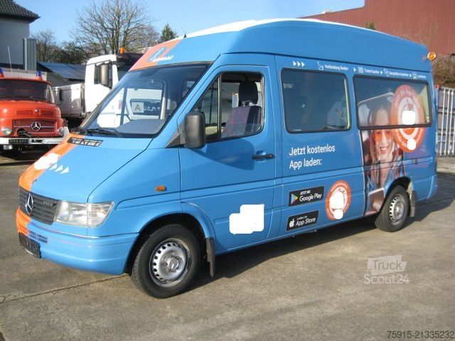Kastenwagen Wohnmobil / Campervan MERCEDES-BENZ 212 D Sprinter Vollautomatik Infomobil /94.000KM