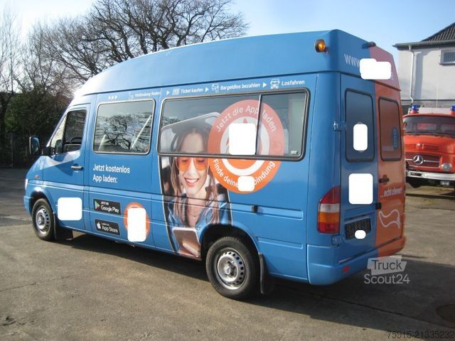 Kastenwagen Wohnmobil / Campervan MERCEDES-BENZ 212 D Sprinter Vollautomatik Infomobil /94.000KM