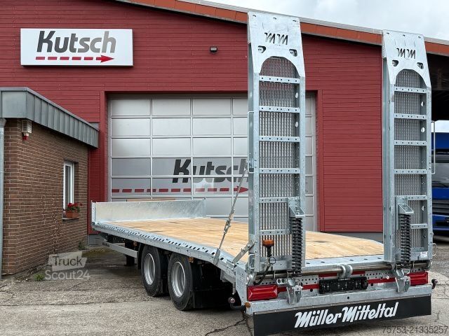 Çalışma platformlu römork MÜLLER-MITTELTAL ETÜTAR 14,4  Tieflader, LED,  Runduml.