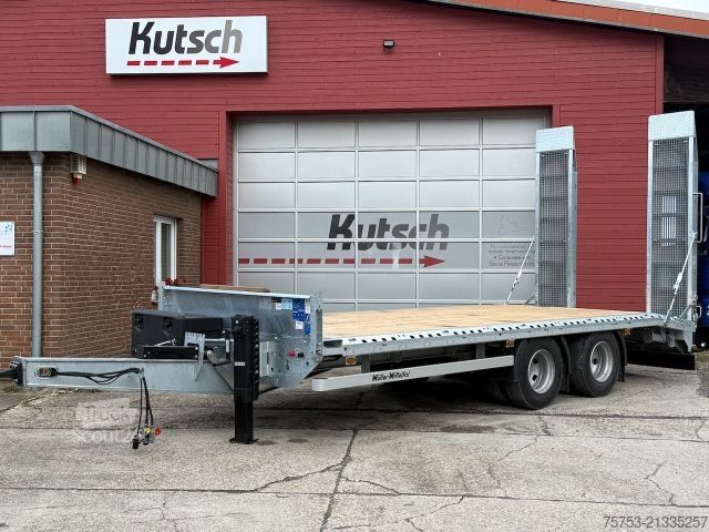 Çalışma platformlu römork MÜLLER-MITTELTAL ETÜTAR 14,4  Tieflader, LED,  Runduml.