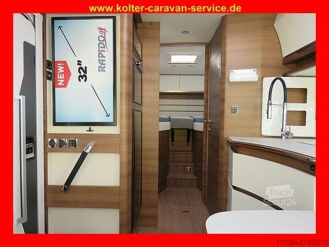 Integreret autocamper RAPIDO Serie Distinction i66M ALDE