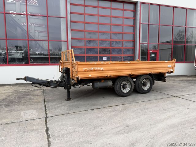 Kippanhänger Müller Mitteltal KA-TA-T  13,5 t Tandemkipper- Tieflader