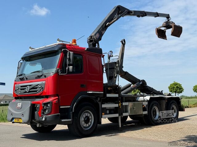 System med krogarm Volvo FMX 460 EEV 6X4 6x6!!WIDEPSPREAD!!Z-Kraan-HAAK!...