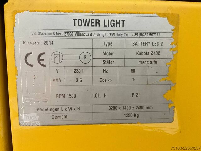 Wieża oświetleniowa Towerlight VT 1