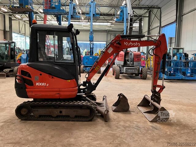 мини багер Kubota KX 61-3