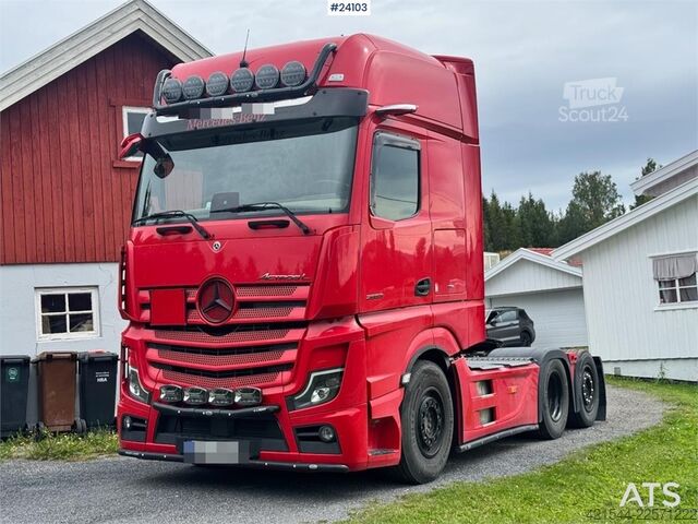  Mercedes-Benz Actros 2553LS 6x2 Tractor Unit – Hydraulics – Well