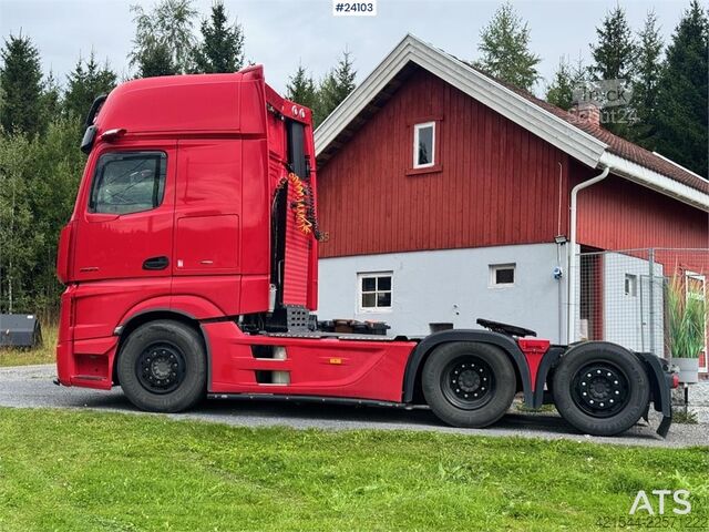  Mercedes-Benz Actros 2553LS 6x2 Tractor Unit – Hydraulics – Well