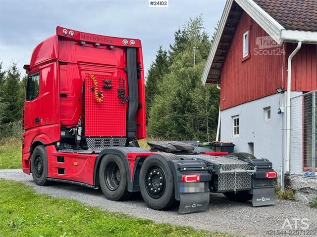  Mercedes-Benz Actros 2553LS 6x2 Tractor Unit – Hydraulics – Well