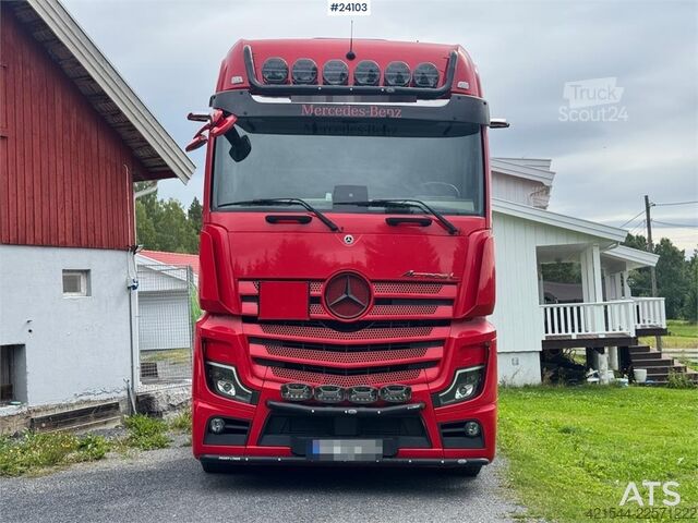  Mercedes-Benz Actros 2553LS 6x2 Tractor Unit – Hydraulics – Well
