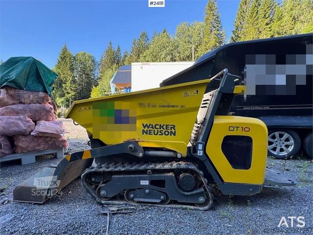 Pašizgāzējs Wacker Neuson DT10 Crawler Dumper