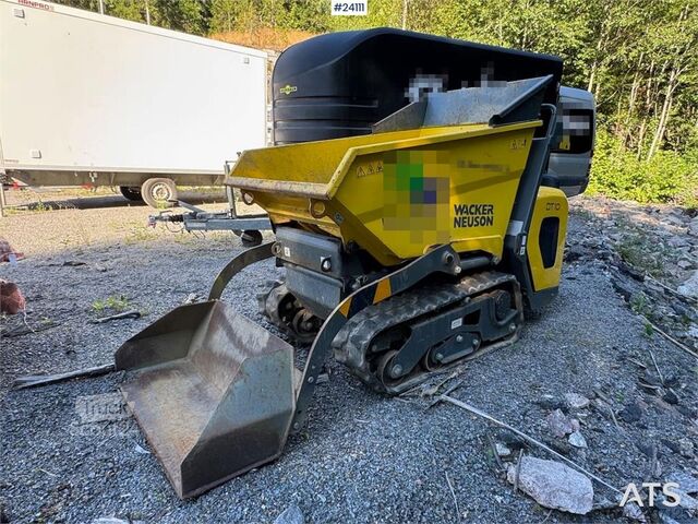 Pašizgāzējs Wacker Neuson DT10 Crawler Dumper