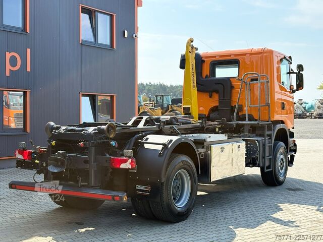 Sistem ročice s kavljem Scania G410 4x4 EURO6 HAKOWIEC PALFINGER Z CZOŁOWNICĄ
