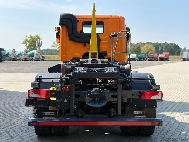 Sistem ročice s kavljem Scania G410 4x4 EURO6 HAKOWIEC PALFINGER Z CZOŁOWNICĄ