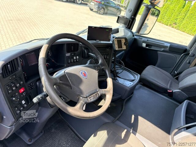 نظام ذراع الخطاف Scania G410 4x4 EURO6 HAKOWIEC PALFINGER Z CZOŁOWNICĄ