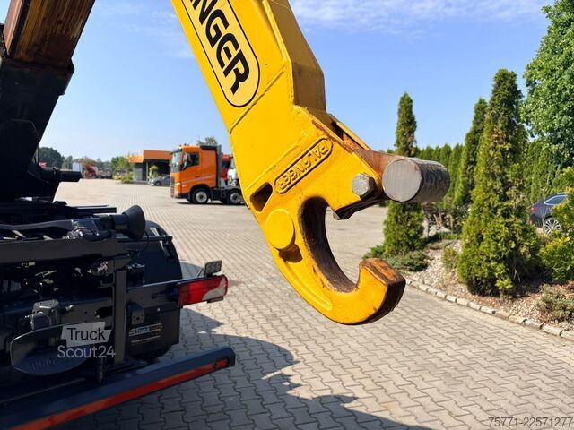 نظام ذراع الخطاف Scania G410 4x4 EURO6 HAKOWIEC PALFINGER Z CZOŁOWNICĄ