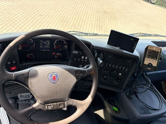 نظام ذراع الخطاف Scania G410 4x4 EURO6 HAKOWIEC PALFINGER Z CZOŁOWNICĄ