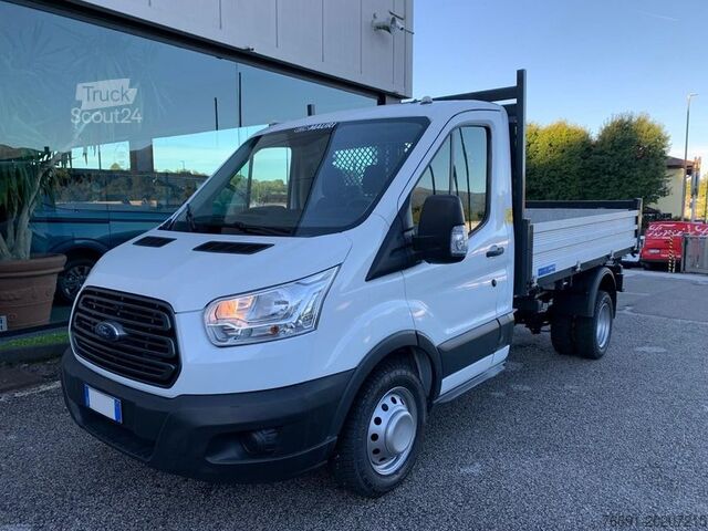 Transporter mit Kipper Ford Transit 350 - Ribaltabile Trilaterale -