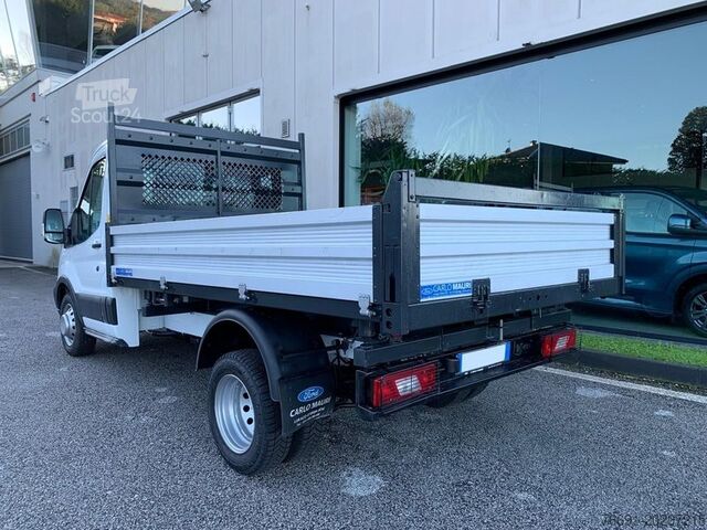 Transporter mit Kipper Ford Transit 350 - Ribaltabile Trilaterale -