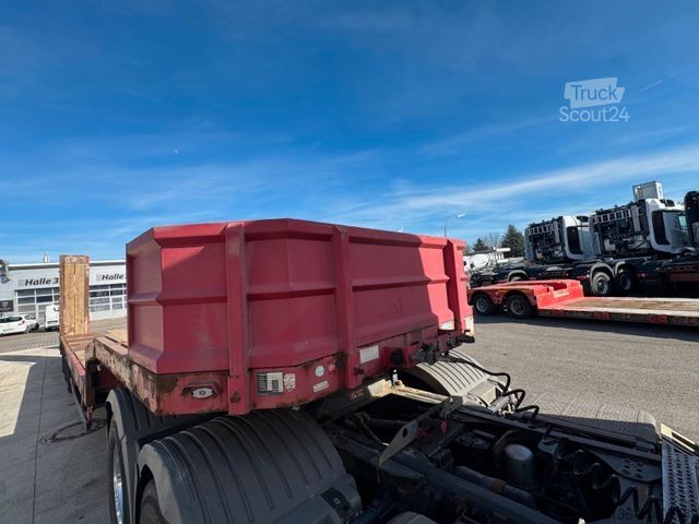 Tieflader-Sattelauflieger SCHWARZMÜLLER ST 3/Z 1 x gelenkt Rampen