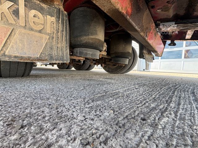 Tieflader-Sattelauflieger SCHWARZMÜLLER ST 3/Z 1 x gelenkt Rampen