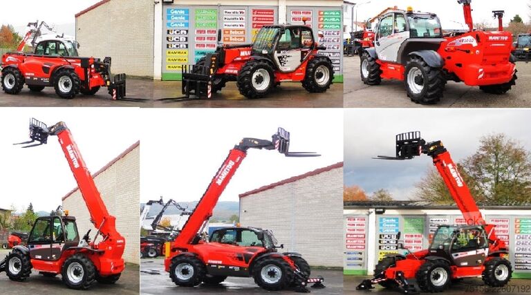 ładowarka teleskopowa Manitou MT 733 ST5 4x4x4 /7 m /3.3 t. vgl. 732 9