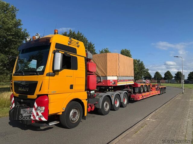 Низький навантажувач Goldhofer STZ-VP8 3+5 Low Loader with Extension Beams