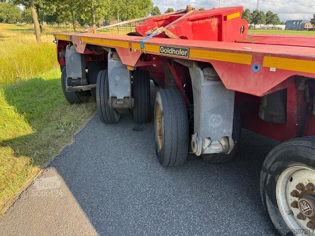 Низький навантажувач Goldhofer STZ-VP8 3+5 Low Loader with Extension Beams