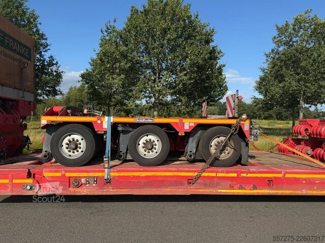 Nízký nakladač Goldhofer STZ-VP8 3+5 Low Loader with Extension Beams
