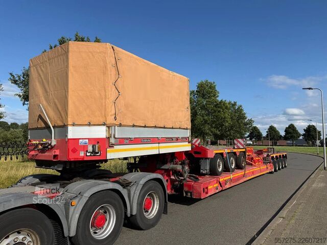 Nízký nakladač Goldhofer STZ-VP8 3+5 Low Loader with Extension Beams