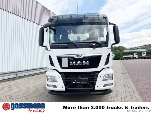 Kamion s kipom s pomičnim kontejnerom MAN TGS 26.430 6x4H-4 BL, HydroDrive, Lenk-/Liftachse,
