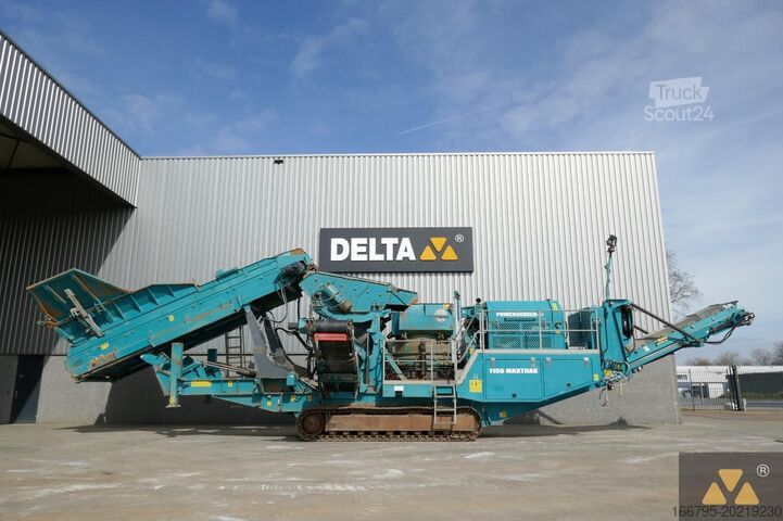 Planta de trituración Powerscreen 1150 Maxtrak