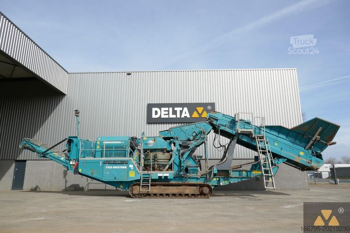 Zúzó üzem Powerscreen 1150 Maxtrak