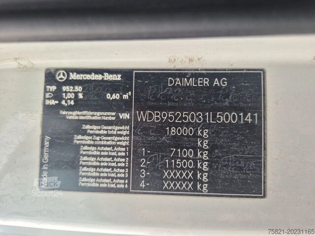 Portaalarmsysteem Mercedes-Benz Axor 1833