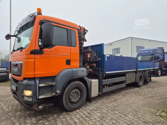 Camion cu macara MAN TGS 26.320 + Atlas 120.2 E-A2