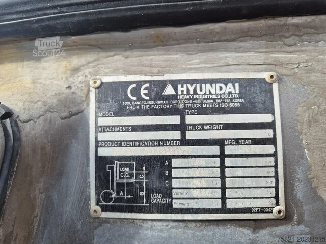 Targonca Hyundai 80D-9 80D-9