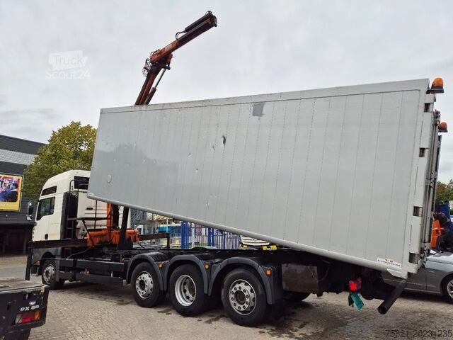 Camion-benne avec grue MAN TGA 32.410
