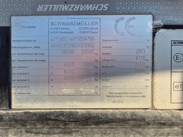Padrão-SZM MAN TGS 18.460 4x4 + Schwarzmuller SPA 3/E
