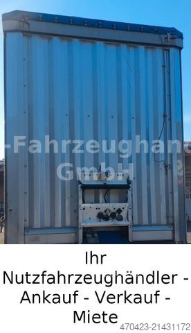 Åben sættevogn med presenning KRONE MegaLiner*BPW*Edscha*hydr. Hubdach 450 mm