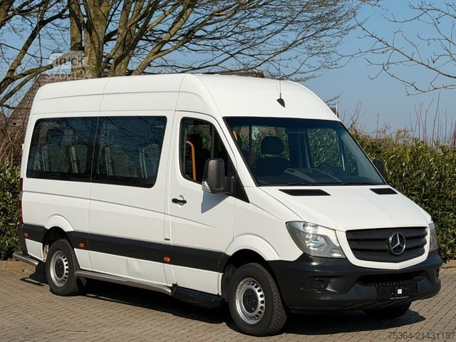 Minibus MERCEDES-BENZ Sprinter 314 BlueTEC 9Sitze Motor baut Druck auf