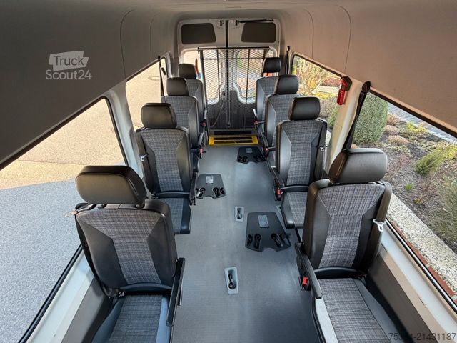 Minibus MERCEDES-BENZ Sprinter 314 BlueTEC 9Sitze Motor baut Druck auf
