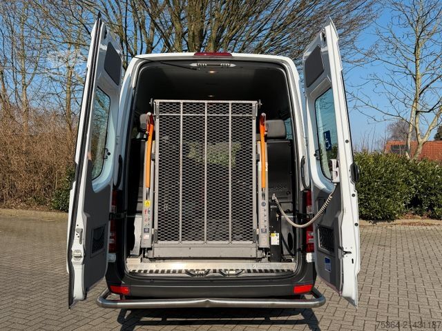 Minibus MERCEDES-BENZ Sprinter 314 BlueTEC 9Sitze Motor baut Druck auf