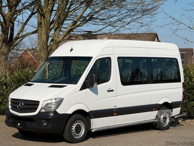 Minibus MERCEDES-BENZ Sprinter 314 BlueTEC 9Sitze Motor baut Druck auf